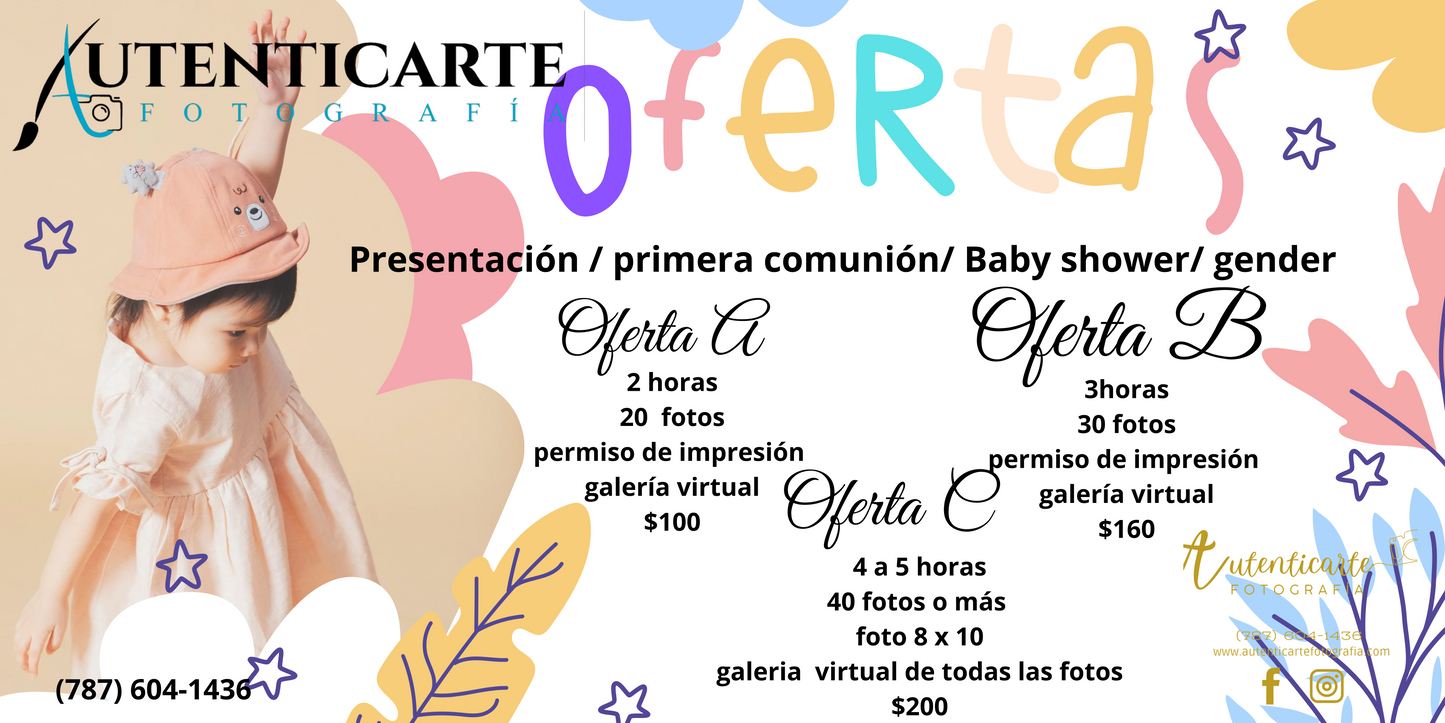 Gender/ presentación / baby shower