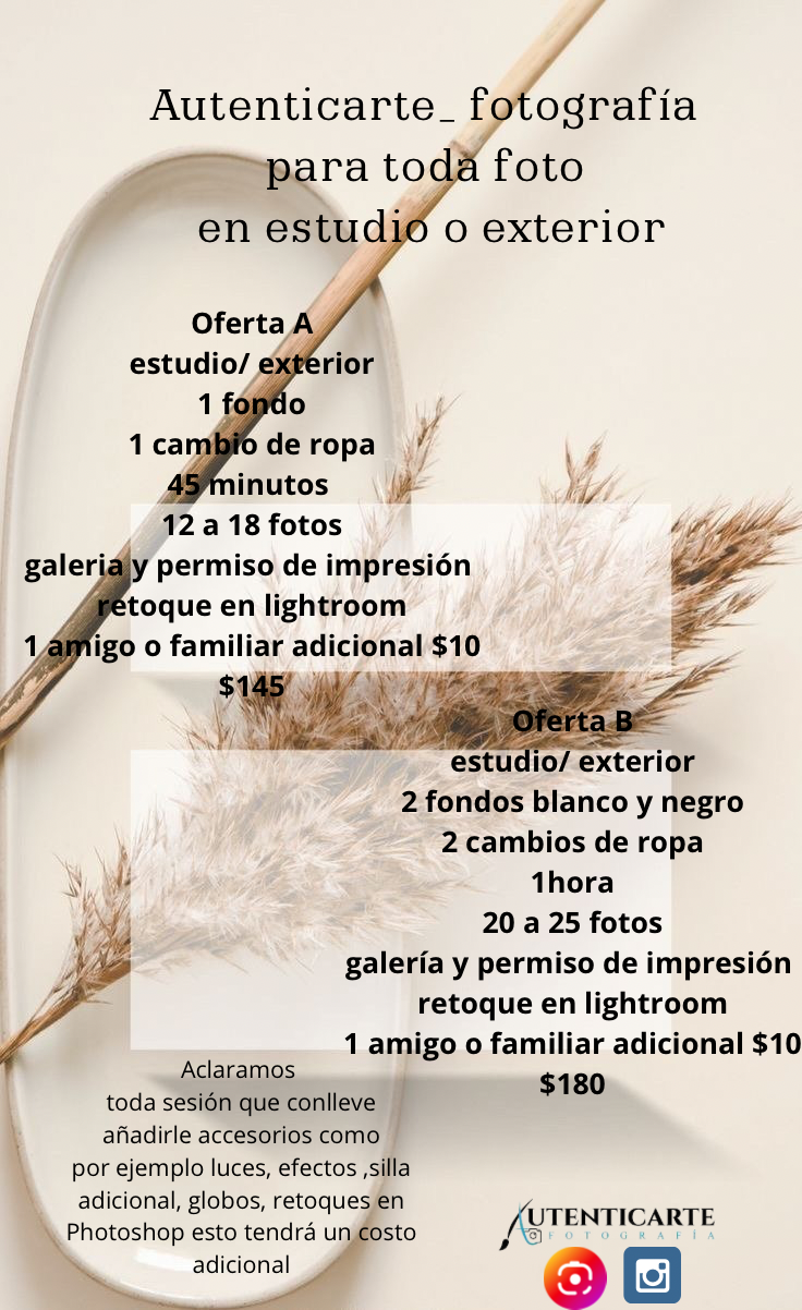 Ofertas de fotos/ otros