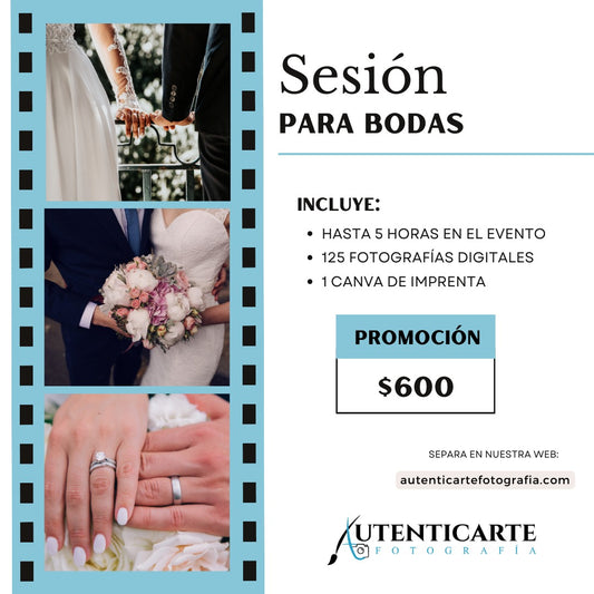 Oferta de Bodas 💒